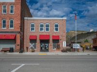 Exploring a Rural Town in Utah: Road, Architecture, and Clouds