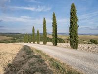 Rural Tuscany Italy Rugged Landscape