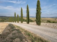 Rural Tuscany Italy Rugged Landscape