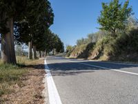 Rural Tuscany Italy: Scenic Road with Cypress Trees