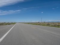 Rural USA: Road Cutting through Colorado Landscape