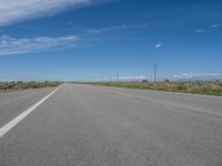 Rural USA: Road Cutting through Colorado Landscape