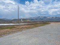 Rural Utah Landscape: Mountain Road