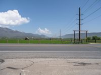 Rural Utah Landscape: A Snow Covered Road