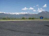 Rural Utah: Snow-Capped Mountains and Picturesque Landscape