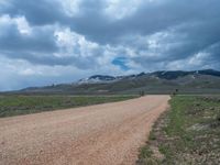 Rural Utah: Off-Road Track Through Sand and Gravel