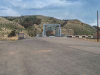 Rural Utah: Road and Bridge in a Majestic Mountain Landscape