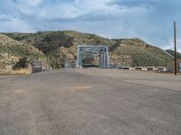 Rural Utah: Road and Bridge in a Majestic Mountain Landscape