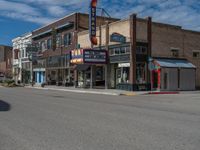 Rural Utah Road: Charming Town Storefronts