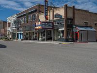 Rural Utah Road: Charming Town Storefronts