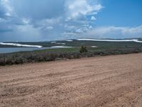 Rural Utah, USA: Off-Road Track Through Scenic Landscape