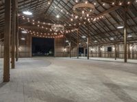 Rustic Barn Interior in California 001