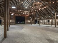 Rustic Barn Interior in California 002