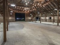 Rustic Barn Interior in California