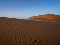 Sahara Desert Dune Landscape in Marocco