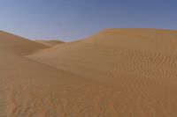 Road in the Sahara Desert: A Daytime Landscape