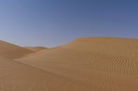 Road in the Sahara Desert: A Daytime Landscape