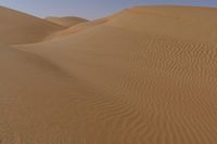 Road in the Sahara Desert: A Daytime Landscape