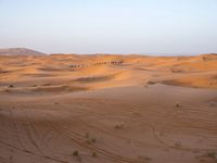 Exploring the Sahara Desert: Sand Dunes and Caravans