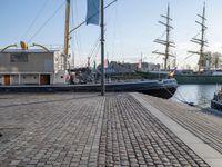 Sailboat at the Harbor of Bremerhaven, Germany