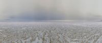 Salt Flats in Utah: Mountain Landscape