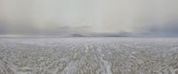 Salt Flats in Utah: Mountain Landscape