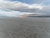 Salt Lake City Desert: Salt Flats and Mountains