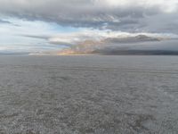 Salt Lake City Desert: Salt Flats and Mountains