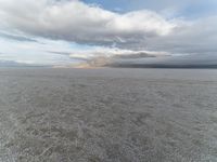 Salt Lake City Desert: Salt Flats and Mountains