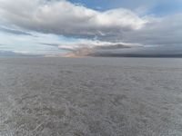 Salt Lake City Desert: Salt Flats and Mountains