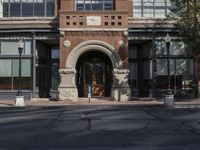 Salt Lake City Facade: A Clear Sky in an Urban Neighborhood