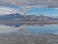 Salt Lake City Landscape with Majestic Mountains