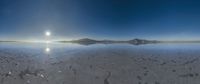 Salt Lake City Landscape in Utah on a Sunny Day