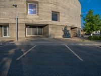 Salt Lake City: Straight Road with Concrete Walls