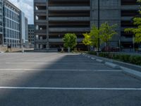 Salt Lake City Urban Road: Lined with Parking Garages