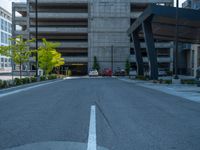 Urban Road in Salt Lake City, Utah