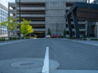 Urban Road in Salt Lake City, Utah