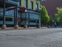 Salt Lake City's Urban Streets: Lined with Storefronts