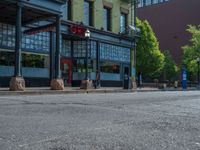 Salt Lake City's Urban Streets: Lined with Storefronts