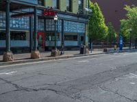 Salt Lake City's Urban Streets: Lined with Storefronts