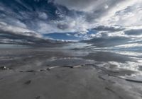 Salt Lake City, Utah: Desert Landscape with Mountains