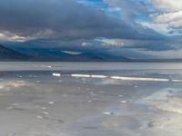 Salt Lake City, Utah: Desert Scene with Salt Formation