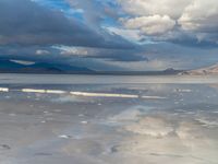 Salt Lake City, Utah: Desert Scene with Salt Formation