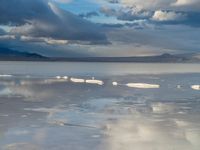 Salt Lake City, Utah: Desert Scene with Salt Formation