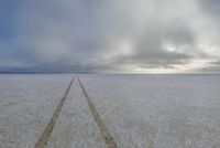 Sunny Day in Salt Lake City, Utah Desert