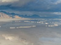 Salt Lake Desert Landscape in Utah