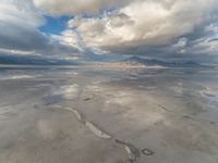 Salt Lake Desert in Utah, USA