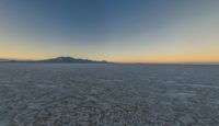 Salt Lake Landscape: Mountains in Open Space