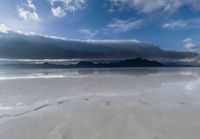 Salt Lake Landscape in Utah: A Sunny Day