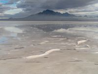 Salt Lake Landscape in Utah, USA